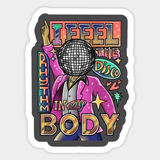 I Feel The Disco Sticker